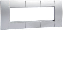 GT453AU - Sup. Triple apar. 45 mm BRAP, Hager en aluminium: 4012740213974