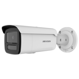 Hikvision Bullet Camera IP GAMA PRO - Résolution 4 Megapixel (2688x1520) - 2,8 mm Lens - Plage lumineuse hybride 60 m - Double microphone dans la matrice | MicroSD | Poe | IP67 - Détection de mouvement 2.0 | Acsoir