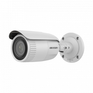 HIKVISION BULLET IP Chamber - Gama Core | Microsd 256 GB - 4 MP | Motorized Lens 2.8 ~ 12 mm - IV 50 m | WDR 120 DB - POE | H.265+| IP67 | Movement Detection 2.0 [%VAR%] - Web, CMS Software, Smartphone and NVR