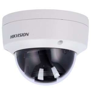 Hikvision - Câmara Dome IP da gama PRO - Resolução 6 Megapixel (3200x1800) - Lente 2.8 mm | PoE | Alarmes | Áudio - Gama IR 30 m | deteção de movimento 2.0 - AcuSense | Face Detection | IP67, IK10