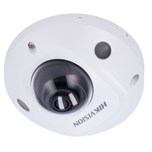 Hikvision - Cámara domo IP gama PRO - Resolución de 4 MPx | Darkfighter para condiciones de luz ultrabaja - Lente de 2,8 mm | Micrófono integrado | PoE - Alcance IR de 30 m | Detección de movimiento 2.0 - AcuSense | Captura facial | Alarmas | Audio