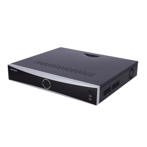 Hikvision Grabador NVR 16 CH PoE 200 W gama PRO - Resolución máxima 12Mpx - Ancho de banda 160 Mbps - Detección de movimiento 2.0 - Audio | Face Detection | AcuSense - Admite 4 discos duros