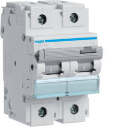 HMB280 - Disjuntor 2P 80A B 15kA 3M HAGER EAN:3250613230043