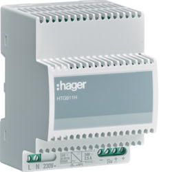 HTG911H - 24V DC power supply - 2.5a HAGER EAN: 3250613114480