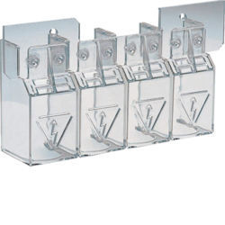 HZC202 - Covers 4p terminals to ha, inv. 125/200a Hager EAN: 3250613362584