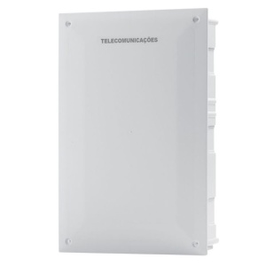 I56400 (56400) - Empty box with blind lid telecommunications 208x312x65 for built -in assembly