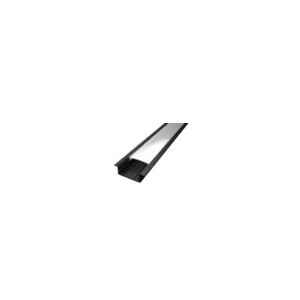 In003 -B - Aluminum profile End 2mt lacked black
