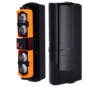 Infrared Barrier Detector - Compatible with the transmitter or doorprotect Ajax - Cabbad | 4 beams of light | And and or - range max. Detection 100/300 m - Double Tamper | Alarm output - Battery feed