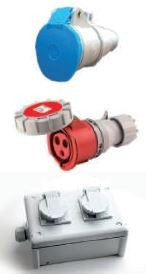 JSL IP67 Mobile Patch of 16 AMP and 415 VOLT - For Cables 8 - 12 (Ømm2) Price per un.