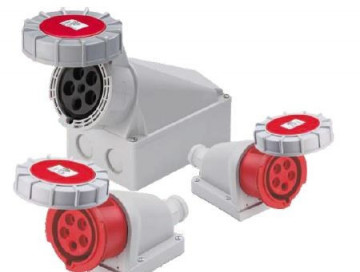 JSL Papas fritas e Salidas Industrial Salida Muro IP67 Taxi 12 - 17 mm2 / 32 amperio -