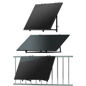 Kit Solar Universal TSUN - 2 Paneles Solares 400W - Microinversor 800W - Para balcón, suelo o pared - Conexión WiFi - Permite conectar hasta 11 kits entre sí