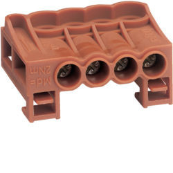 KN04P - Borne p/fase,gamma,4x16mm² 90A HAGER EAN:3250613849252