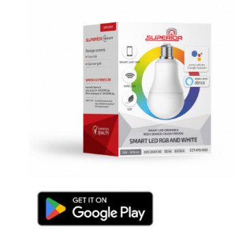 LED LED LED RGB Smart and White White / Adjustable Cold