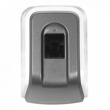 Leitor biométrico - Impressões digitais - Gravação segura e fiável - Comunicação USB - Plug &amp; Play - Compatível com o software Easyclocking