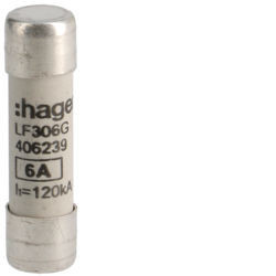 LF306G - Fusível 10x38 gG 6A 500V HAGER EAN:3250614062391
