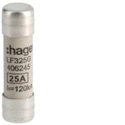LF325g - Fuse 10x38 GG 25A 500V HAGER EAN: 3250614062452