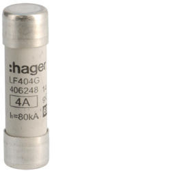 LF404G - Fuse 14x51 GG 4A 690V HAGER EAN: 3250614062483