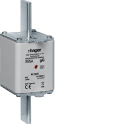 LNH2355m - NH2 GG 355a 500V HARGA HAG EAN FUSE: 3250614121036
