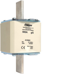 LNH3500T - NH3 GG 500A 500V knife fuse