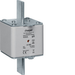 LNH3630m - NH3 GG knife fuse 500A 500V HAGER EAN: 3250614121173