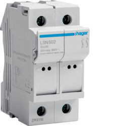 LSN502 - Cortar-circuitos 2P 32A 400V L38 2M HAGER Ean:3250614120084