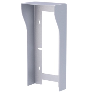 Marco para videoportero - Específico para Akuvox AK-R20B(K)-xB. - Medidas: 193 (An) x 87 (La) x 50 (P) mm - Fabricado en acero galvanizado - Visera antilluvia - Montaje en superficie