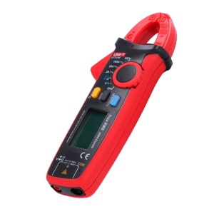 Mini-alicates amperimétrico - Medición DC e AC hasta 600V e 100A - Dame a resistencia e a capacidad - Rango automático | Prueba de diodo - Verdadero Rms | Zumbador de continuidad | NVC - Apertura da abrazadera de 17mm