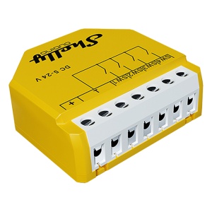 Módulo de Entradas Shelly Wave i4 - Quatro entradas para botões ou interruptores - Até 16 ações com cliques múltiplos - Z-Wave Long Range com mais de 1 km de alcance - Alimentação de 220 a 240 V CA, 50 Hz - Função de repetidor na rede em malha Z-Wave