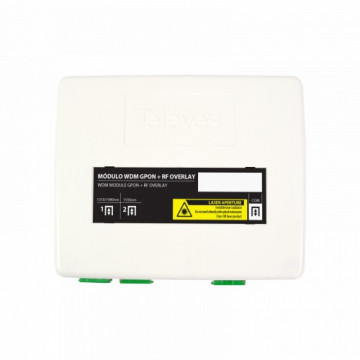 Módulo WDM Multiplexor/Consternación Óptico 1e/2s "SC/APC": GPON+RF: Datos (1310/1490nm) - TV (1550nm)
