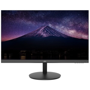 Monitor 24" - Resolução FHD - Taxa de atualização 60 / 75 / 100 Hz - Contraste 1300:1 - Tempo de resposta 8 ms