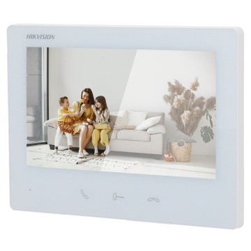 Monitor a emprendedor de video - Mostrar Tft de 7" - Audio bidireccional | LED de estado - 2 cables HD, Wifi - Ranura a tarjeta microSD hasta 128 GB - Asamblea em superficie | Blanco