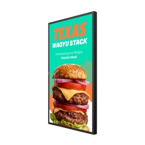 Monitor de elevada luminosidade 55" - Utilização no exterior IP56 - Resolução 4K - Brilho 4000 nit - Funcionamento 24/7 - Android 14