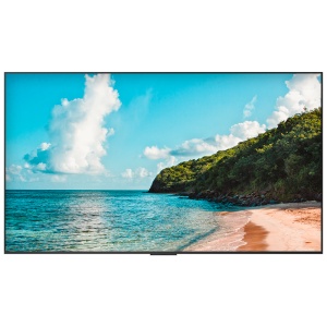 Monitor digital signage 100" 4K - Sinalética digital local USB - Sinalética cloud VisionInfo (opcional) - Funcionamento 24/7 - Android 11
