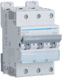 NGT325 - Disjuntor 3P 25A D 6/10kA 3M HAGER EAN:3250614635823