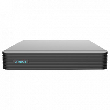 NVR Recorder for IP Chambers - Uniarch - 16 CH Video / Ultra 265 Compression - HDMI Full HD and VGA - MAXIMUM RESOLUTION 6MPX - Admits 1 hard disk