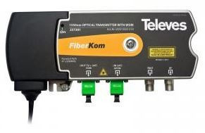 Optical transmitter / multiplexor "SC / APC" PO 6DBM. 2E: "FC/PC" 1310/1490NM (SAT) - RF (TERR.), 1S: "SC/APC" 1310/1490/1550NM (SAT/TERR.)