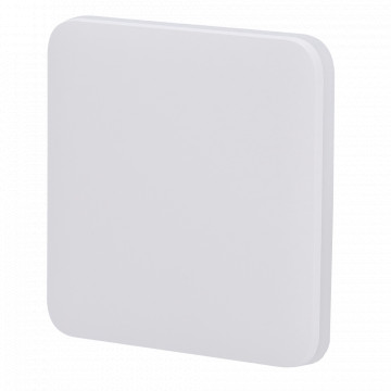 Painel táctil para interruptor de luz - Compatível com AJ-LIGHTCORE-1G / -2W - Retroiluminação LED - Painel táctil sem contacto - Cor branco - Ajax - LightSwitch SoloButton