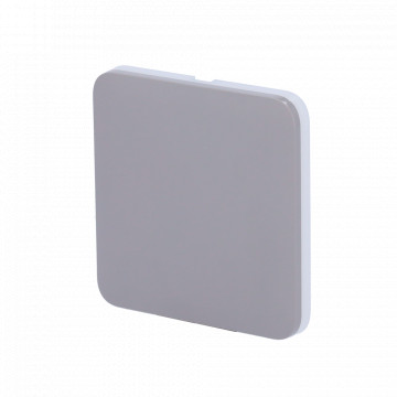 Panel táctil a um cambiar de luz - Compatible con AJ-LIGHTCORE-1G / -2W - Retroiliminación LED - Panel táctil sin contacto - Color gris - Ajax - Enchufe Solobutton