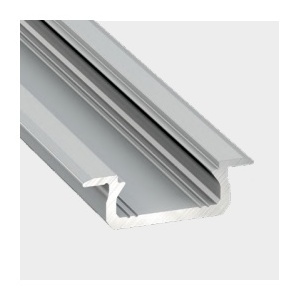 Perfil alum. Linha Basic Encastre 22x6x2000mm