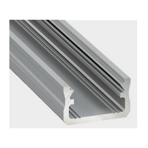Perfil alum. Linha Basic Saliente 16x9,28x2000mm Lacado Branco