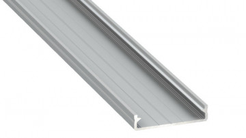 Perfil alum. Linha LUXE Saliente 43x30x2000mm Anodizado