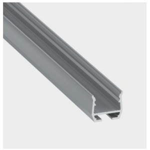 Perfil alum. Saliente/Suspenso 15,8x13,8x2000mm Branco AXEL