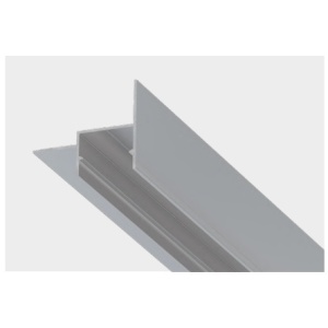 Perfil L.Design Enc.Teto/ Pare 47,2x40,6x2000mm N/Anod MOTTA