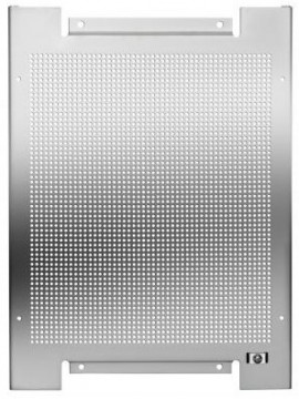 Perforated assembly plate 300x400mm, 19mm wall separation