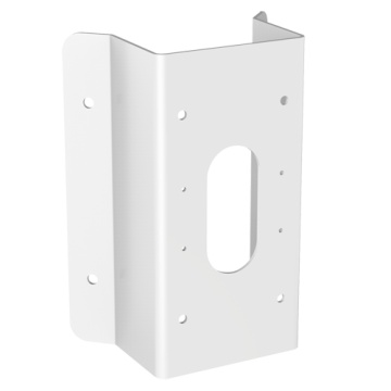 Prise en charge du coin - Angle d'ouverture 90º - Ajustement pour une utilisation à l'étranger - Couleur blanche - Hiwatch Hikvision compatible - Câble Câble