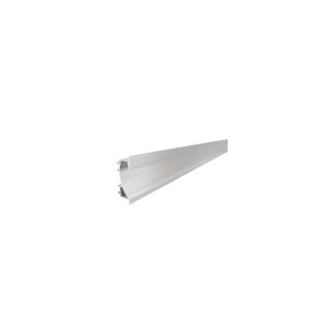 PRO003-W – Projekt-Aluminiumprofil, 2 m, weiß lackiert