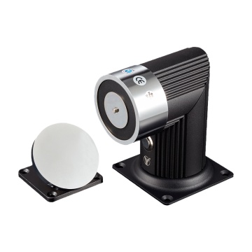 Répartition électromagnétique - Pour le port simple - Force de rétention 180 kg - Bouton de commande manuel - Alimentation à 12/24V DC - en particulier pour l'ensemble de plancher