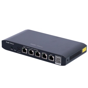 Reyee Router Controlador Cloud - 5 Portas RJ45 10/100 /1000 Mbps - Suporta até 2 WAN para failover ou balanceamento - Até 600Mbps largura de banda - Servidor VPN IPSec, L2TP, PPTP, OpenVPN - Controlo Inteligente da Largura de Banda