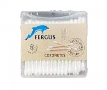 RN-3922 - COTONETES FERGUS C/ BASTÃO EM PAPEL 200 UNDS.