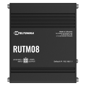 Router Ethernet industrial com 4 portas GE - Chassis de alumínio resistente ((-40 °C a 75 °C) - Amplo suporte a VPN (WireGuard, IPsec, OpenVPN) - Compatível com Modbus, BACnet e OPC UA - Alimentação flexível 9-50 VCC e PoE passivo - Sistema RutOS avançado